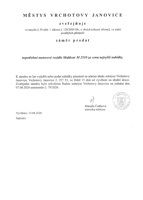 Zveřejnění záměru prodeje - Multicar M 2510